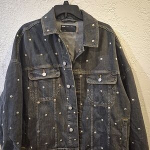 ASOS Studded Denim Jacket